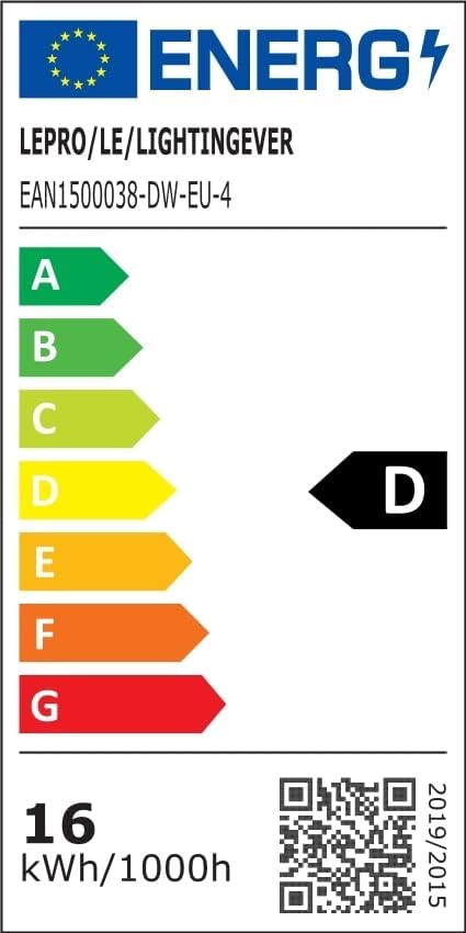 Lepro Deckenlampe 18W, IP44 Wasserfest Deckenleuchte,5000K 1800LM Badezimmer Lampe, Kaltweiß Deckenleuchte Badezimmer, ideal Badezimmerlampe Decke für Bad Schlafzimmer Flur Wohnzimmer, Ø22cm, 4 Stücke