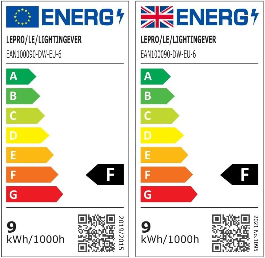 Lepro E27 LED Kaltweiss Glühbirne, 8.5 Watt 806 Lumen LED Lampe E27, ersetzt 60W Birne, A60 Leuchtmittel, 6500 Kelvin Kaltweiß LED Glühlampen, 160° Abstrahlwinkel Energiesparlampe, 6 Stück