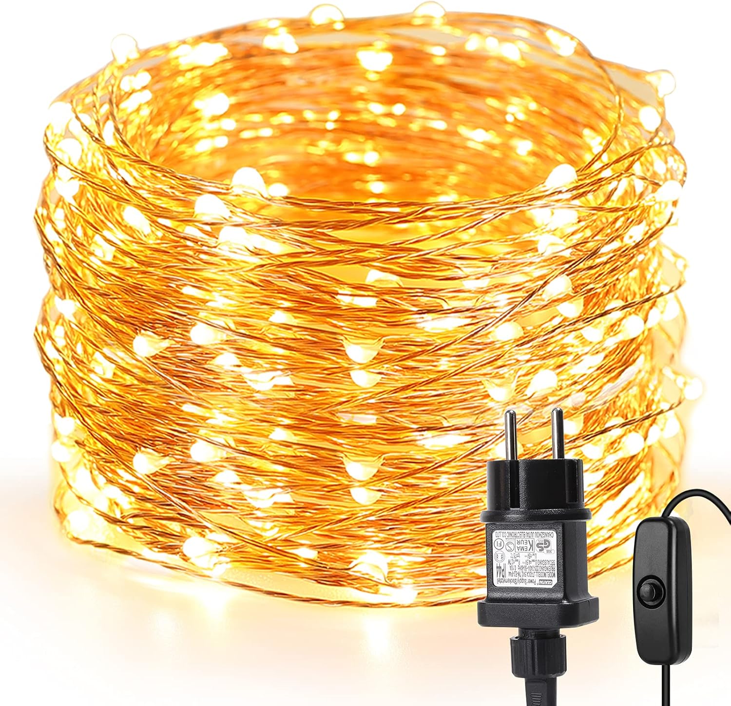 LE 20M LED Lichterkette Draht aus Kupferdraht, 200 LEDs, Wasserdicht I – Lepro DE