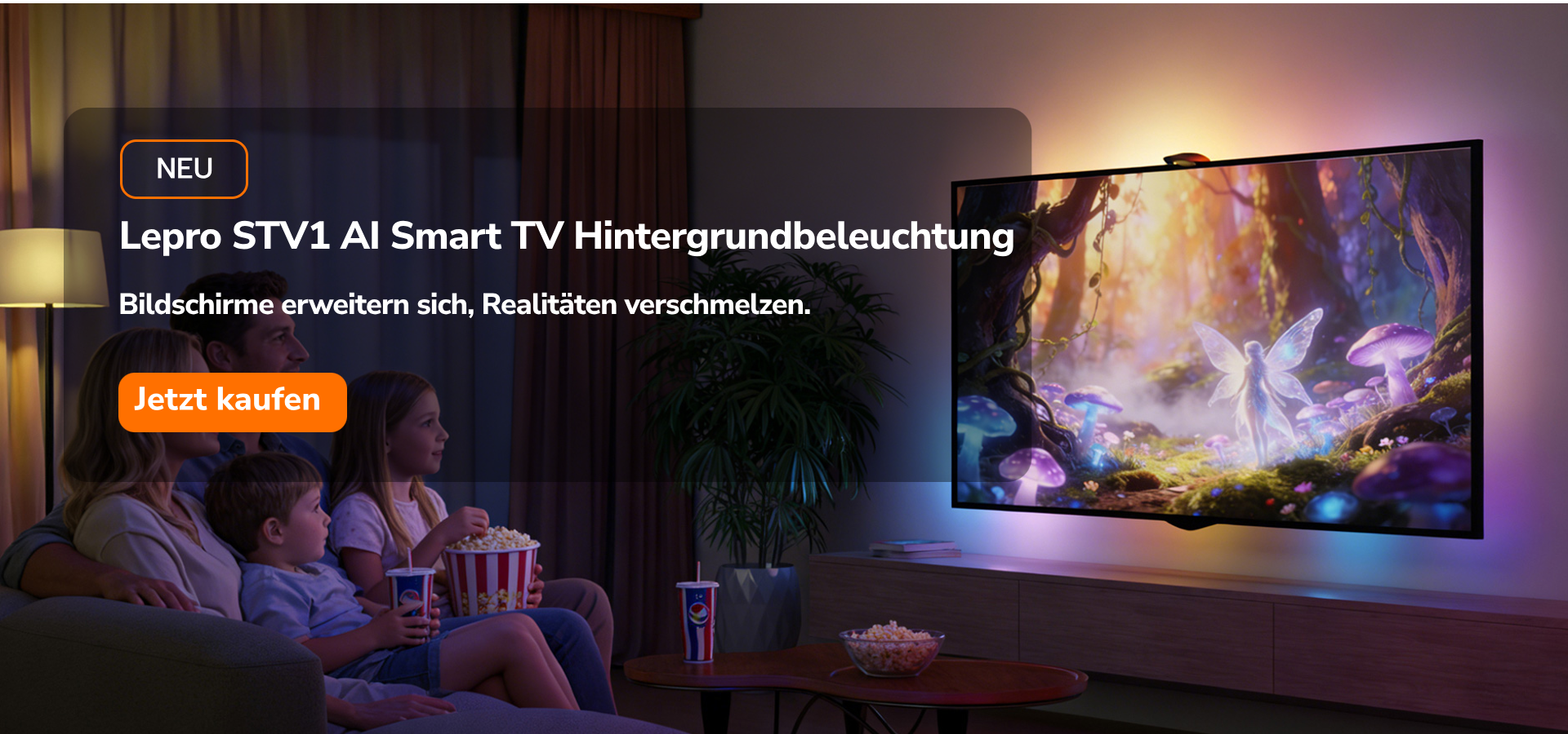 lepro stv1 ai smart tv backlight