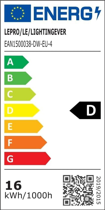 Lepro Deckenlampe 18W, IP44 Wasserfest Deckenleuchte，5000K 1800LM Badezimmer Lampe, Kaltweiß Deckenleuchte Badezimmer, ideal Badezimmerlampe Decke für Bad Schlafzimmer Flur Wohnzimmer, Ø22cm, 4 Stücke