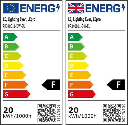 Lepro LED Strahler Außen 20W, LED Fluter  Superhell 1700LM, LED Außenstrahler 5000K Kaltweiß IP65 Wasserfest Aussenstrahler, Aussenlampe für Hinterhof, Auffahrt, Türen, Garage, Flur, Garten [Energieklasse F]