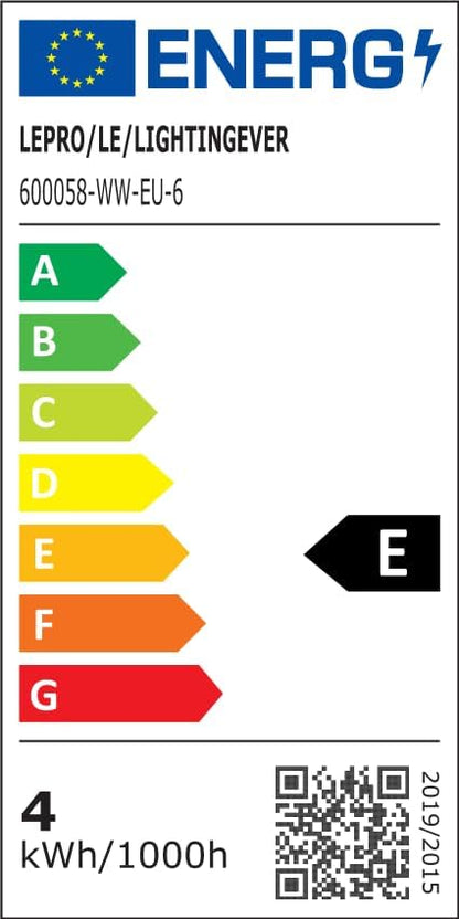 Lepro E14 LED Lampe, 6er-Pack, 4.9W 470 Lumen Glühbirne,entspricht 40W Glühlampe, 2700 Kelvin Warmweiß, P45 180° Abstrahlwinkel Energiesparlampe