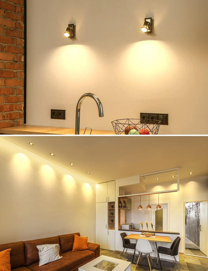 Lepro GU10 LED Lampe, 3W 250 Lumen LED Leuchtmittel, 2700 Kelvin Warmweiß ersetzt 35W Halogenlampen, 100 Grad Abstrahlwinkel, 10er Pack