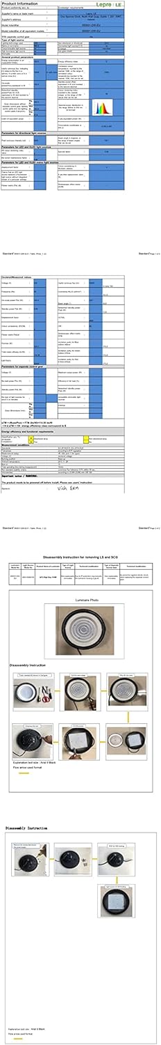 100W LED Hallenstrahler UFO, 140lm/W, IP65 & IK08, 4000K Neutralweiß, Entspricht 250W Halogen, für Lager, Fabrik, Garage, CE- und TÜV-geprüft, 5 Jahre Garantie