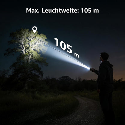 Lepro LED Taschenlampe Klein, Hell Mini Taschenlampe Batteriebetrieben, Robustes Aluminium Geh?use, IPX4 Wasserdicht, Ideal f¨¹r Camping, Notfall, Wandern & Kinder (Inkl. Batterien)