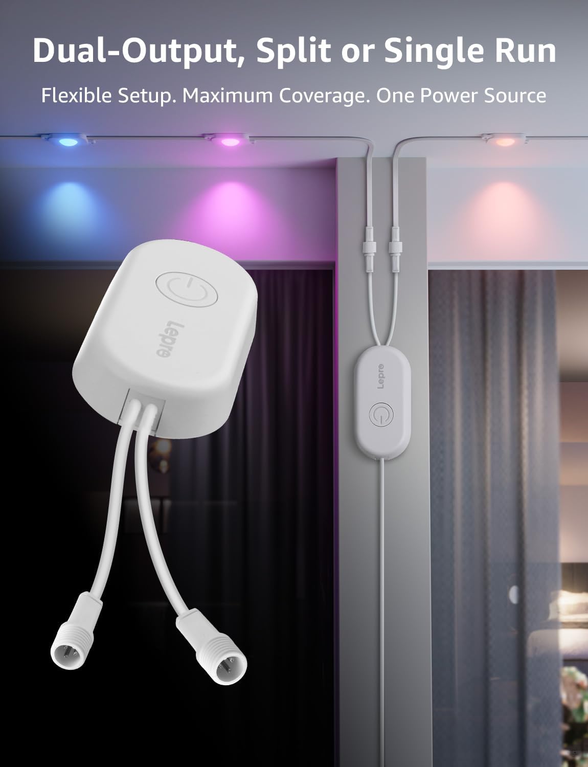 Lepro EE1 AI-Powered Permanent Outdoor Lights