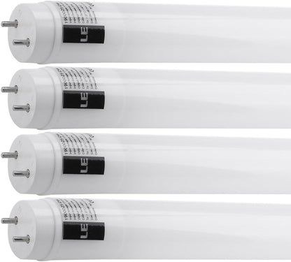 9W LED Röhren T8 60cm, 945lm, Ersatz für 20W Leuchtstoffröhre, Kaltweiß, 4 Stücke
