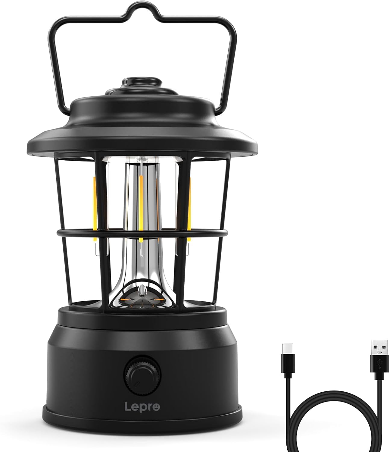 Lepro USB LED Campinglampe£¬Black