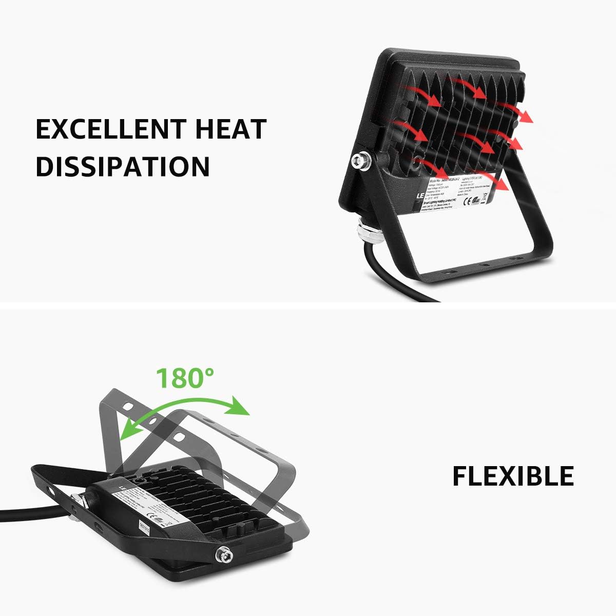 Lepro 15W LED Strahler RGB mit RF-Fernbedienung, 2er Wasserdicht LED Fluter mit Memory-Funktion, Dimmbar Farbwechsel Außenstrahler, IP65 Farbig Außenlampe, Bunt Flutlicht für Garten, Party Deko