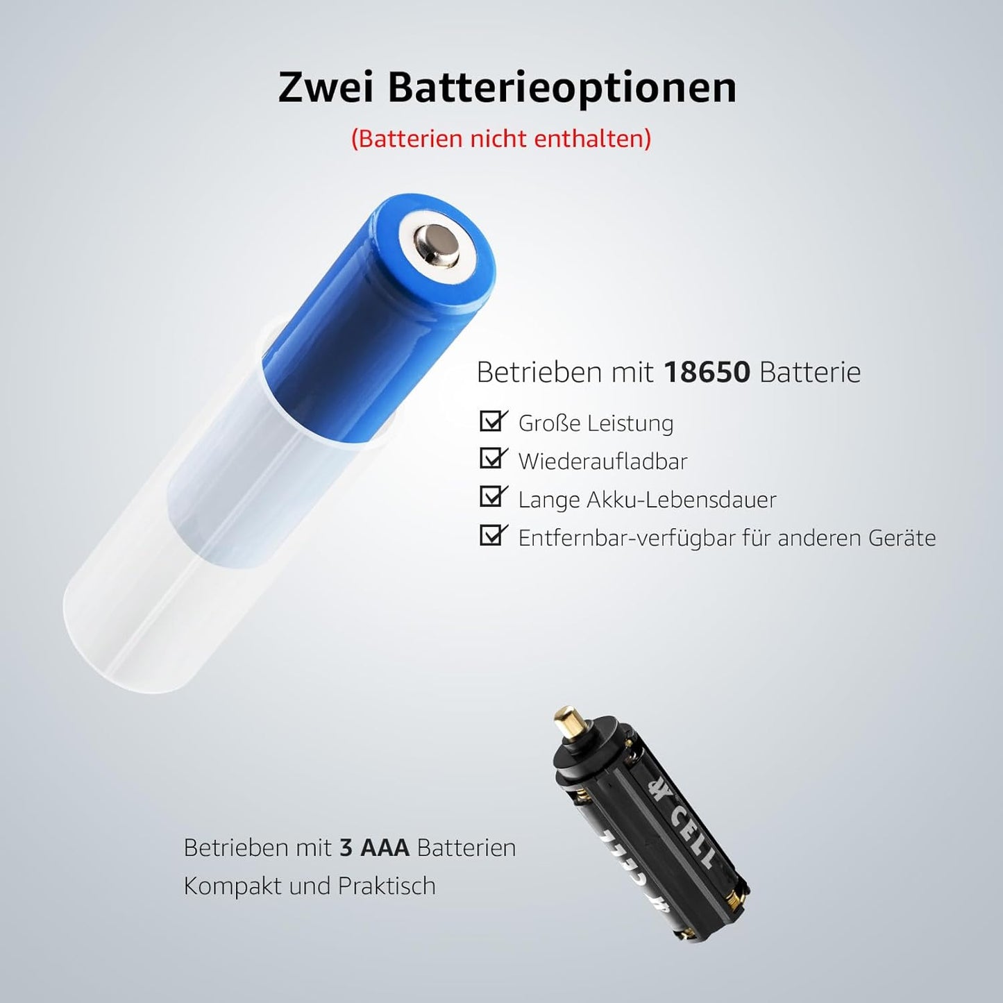 Lepro LED Taschenlampe, LE2050 Extrem Hell Mini Taschenlampen mit Clip, Zoombare Camping batteriebetrieben Flashlight mit 5 Modi, Wasserdicht Torch Light für Outdoor, Wandern, Geschenk, Notfall