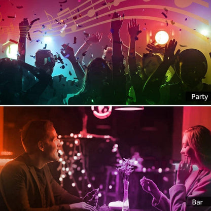 LE Smart LED Strip 10M, 2x5M, Musik Sync, RGB 300 LEDs, Wifi LED Streifen, Superhell 5050 Selbstklebend Lichtband Wlan, Lichterkette mit Fernbedienung, Kompatibel mit Alexa, App, Google Home