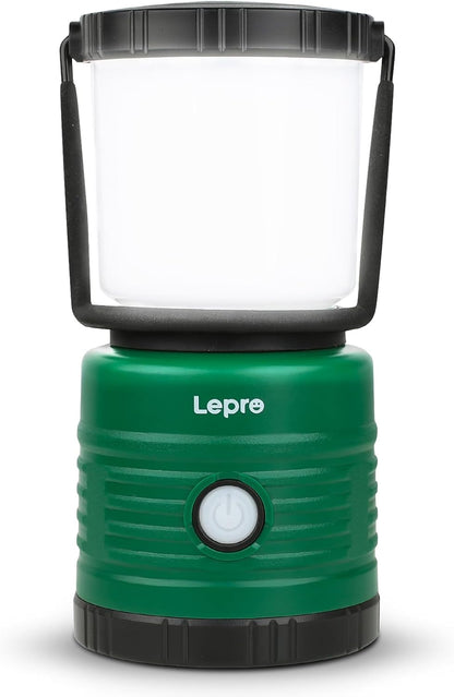 Lepro Campinglampe, Super Hell 1500 Lumen Außenleuchten, 4 Leuchtmodi batteriebetriebene Suchscheinwerfer, wasserfeste Notfallleuchte für Stromausfällen, Wandern, Notfall, Angeln und so weiter