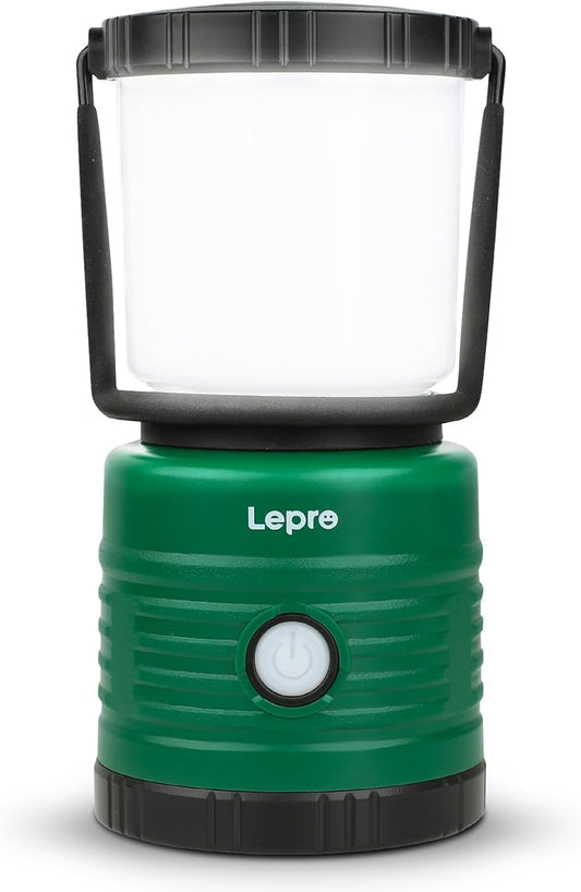 Lepro Campinglampe, Super Hell 1500 Lumen Außenleuchten, 4 Leuchtmodi batteriebetriebene Suchscheinwerfer, wasserfeste Notfallleuchte für Stromausfällen, Wandern, Notfall, Angeln und so weiter