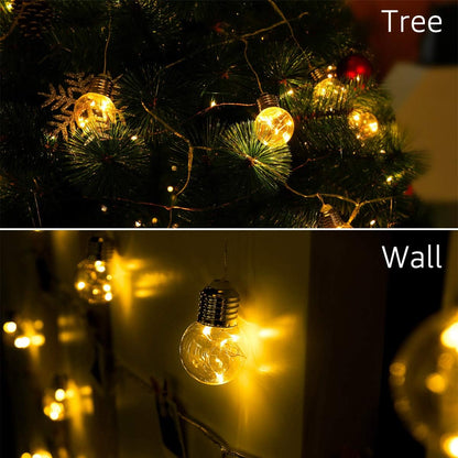 LE Lichterkette Gl¨¹hbirnen Au?en, 7.8M 25LEDs G45 Lichterkette Aussen mit Stecker, 4.5W Warmwei? Lichterketten f¨¹r Garten, Party, Hochzeit, Balkon, Haus Deko, IP44 Wasserdichte