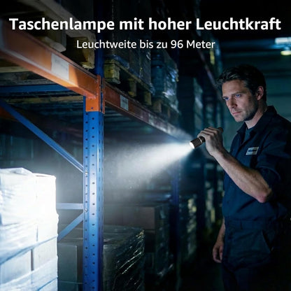 Lepro LED Taschenlampe Klein, Helle Stiftlampe mit Clip, 3 Modi Handlampe, IPX4 Wasserdicht, Robustes Aluminiumgeh?use f¨¹r Camping, Werkstatt, Wandern & Notf?lle, 2x AA Batterien Inklusive