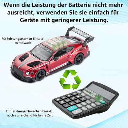 Lepro AA Batterien, 48 Stück, Alkaline Batterie AA mit 1.5V - Langlebig, Leistungsstark & Auslaufsicher, Ideal für Fernbedienungen, Spielzeug, Uhren, Taschenlampe UVM
