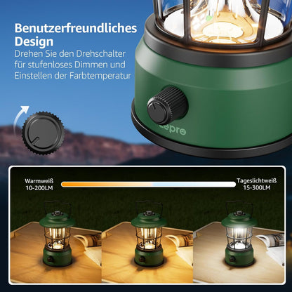 Lepro USB LED Campinglampe£¬Green