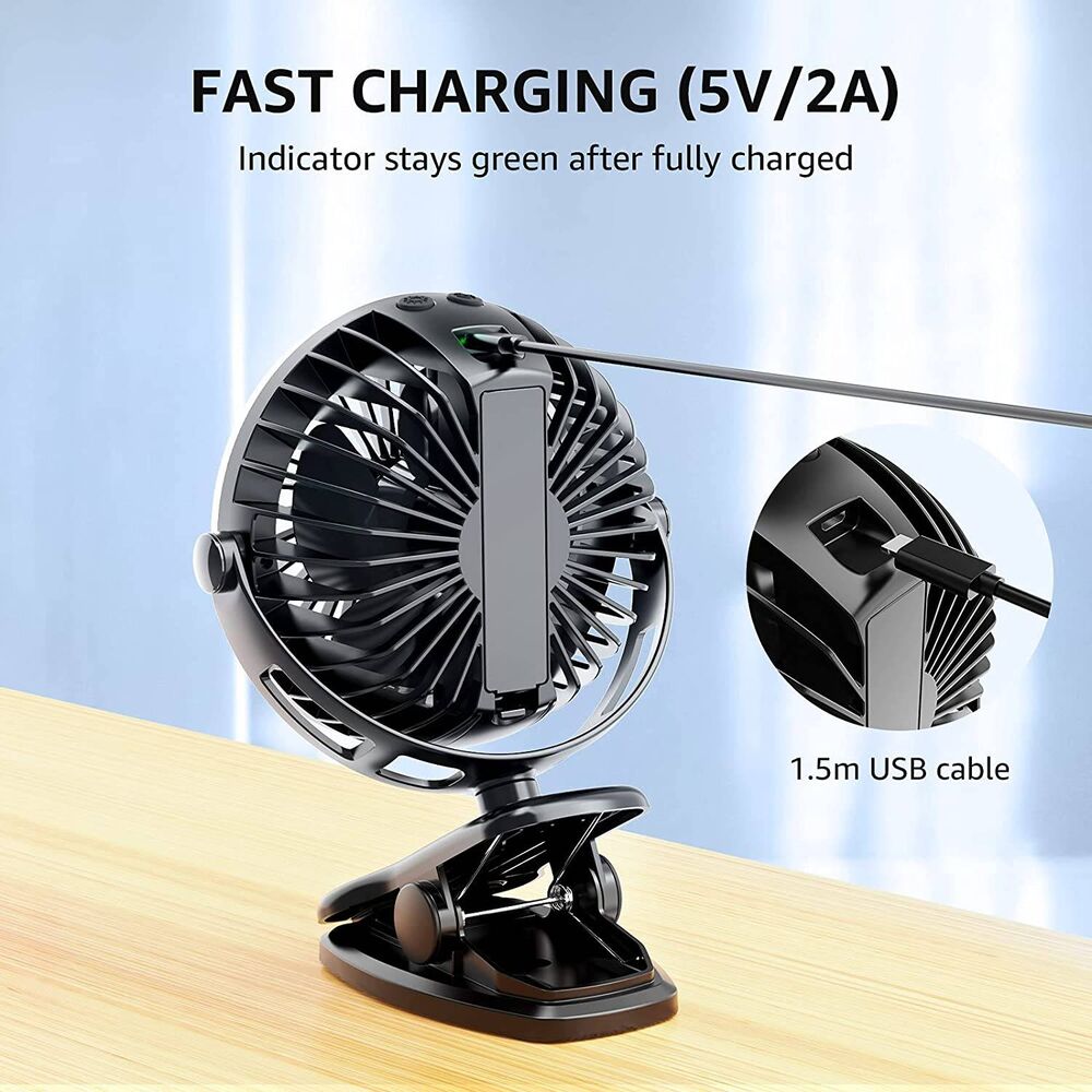 Lepro Camping Ventilator mit Licht, Campinglaterne mit Ventilator, Tragbar USB Ventilator, Zeltventilator mit Aufhängehaken, Wiederaufladbar USB-Ladeeingangslüfter für Outdoor, Camping, Büro, Grill