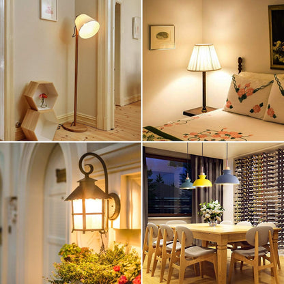 Lepro 13.5W E27 LED Warmweiss, ersetzt 100W Halogenlampe, 1521 Lumen Glühbirne E27, 2700K Warmweiß A60 LED Birne, 200° Energiesparlampe, Nicht Dimmbar, 6 Stück [Energieklasse E]