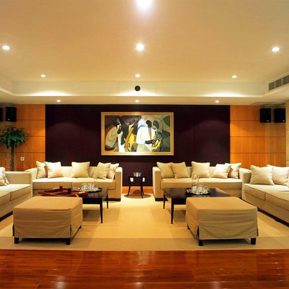 Lepro GU10 LED Warmweiss Lampe, 4W Ersetzt 50W Glühbirne, 325 Lumen 2700K Warmweiß LED Leuchtmittle, Abstrahlwinkel 100° Flimmerfrei Strahler, Nicht Dimmbar Reflektorlampen, 5er-Pack