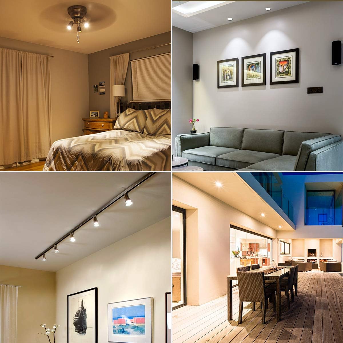 Lepro 4.5W Smart GU10 LED Lampen, Warmweiß und Kaltweiß, Dimmbar LED Leuchtmittel, WLAN LED Birnen, Ersatz für 50W Halogenglühlampe, kompatibel mit Alexa und Google Home, Kein Gateway erforderlich