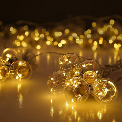 LE Lichterkette Gl¨¹hbirnen Au?en, 7.8M 25LEDs G45 Lichterkette Aussen mit Stecker, 4.5W Warmwei? Lichterketten f¨¹r Garten, Party, Hochzeit, Balkon, Haus Deko, IP44 Wasserdichte