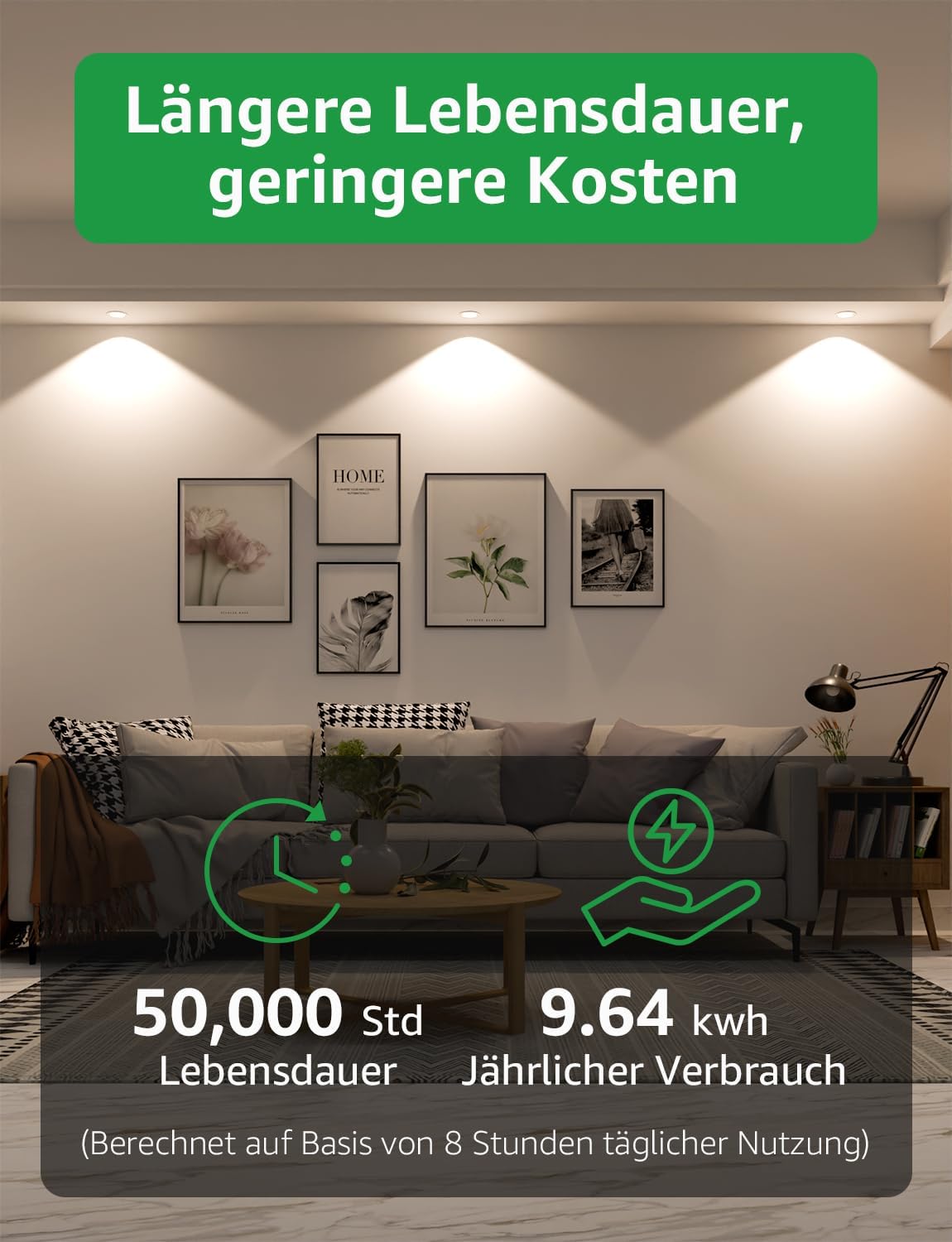 Lepro Energieklasse A GU10 LED Neutralwei? Lampe, 3.3W 4000K 590lm, Nicht Dimmbar Leuchtmittel, Energiesparendes GU 10 LED Spot, 100¡ã Abstrahlwinkel f¨¹r K¨¹che, Badezimmer, Arbeitsfl?che, 5 St¨¹ck