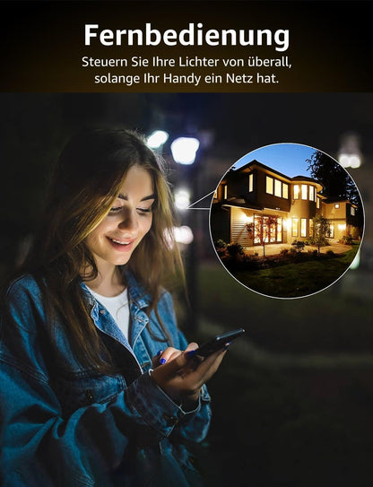 Lepro 4.5W Smart GU10 LED Lampen Warmweiß und Kaltweiß Dimmbar LED Leuchtmittel, Wlan LED Birnen, Ersatz für 50W Halogenglühlampe, kompatibel mit Alexa und Google Home, 2 Pack