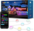 Lepro E1 Permanente Außenleuchte mit 36 LED-Leuchten, intelligenter RGB-Farbwechsel, Traufenlichter, wasserdichte Außenleuchten für Hausverkleidung, App-Steuerung, perfekt für Weihnachten, Urlaub
