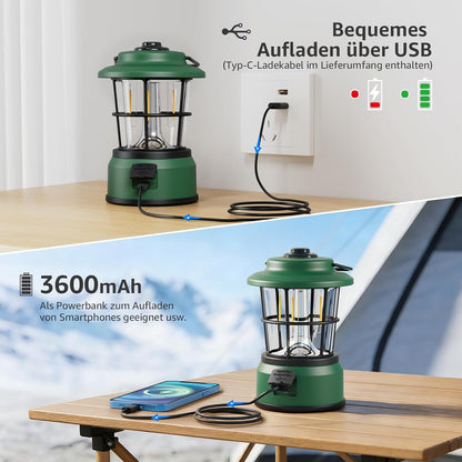 Lepro USB LED Campinglampe£¬Green