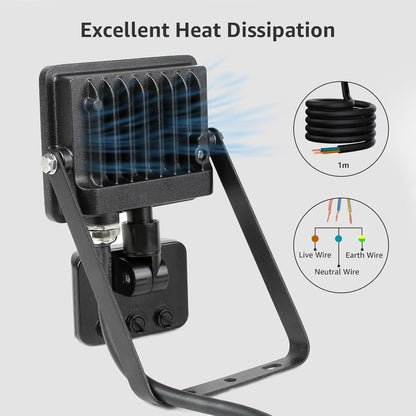 Lepro 50W LED Strahler mit Bewegungsmelder Außen, 4200LM Außenstrahler 5000K Kaltweiß Superhell Scheinwerfer, IP54 Wasserdicht Fluter, Ideale Aussenleuchte für Garten, Innenhöfe, Garage, Haus, Hotel