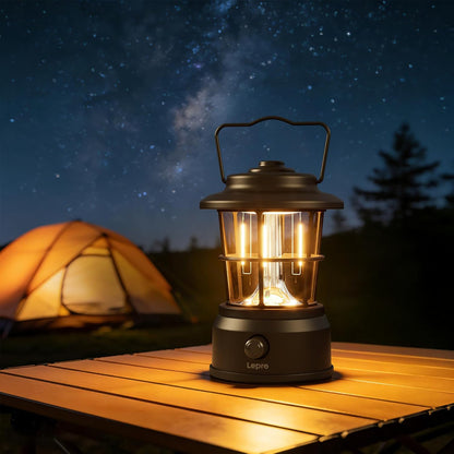Lepro USB LED Campinglampe£¬Black