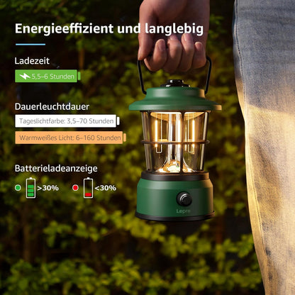 Lepro USB LED Campinglampe£¬Green