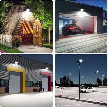 Lepro LED Strahler 50W, Außen, Superhell 4250LM Scheiwerfer, IP65 Wasserfest Fluter 5000K Kaltweiß Aussenstrahler, für Hinterhof, Auffahrt, Türen, Garage, Flur, Garten