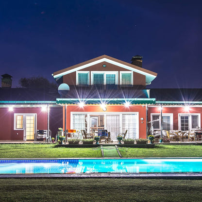 Lepro LED Strahler Außen 20W, LED Fluter  Superhell 1700LM, LED Außenstrahler 5000K Kaltweiß IP65 Wasserfest Aussenstrahler, Aussenlampe für Hinterhof, Auffahrt, Türen, Garage, Flur, Garten [Energieklasse F]