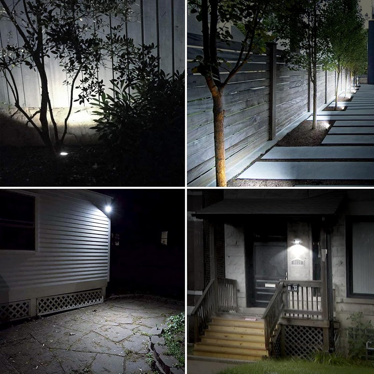 Lepro LED Strahler 10W, LED Strahler Außen [2 Stücke] 850LM Superhell Außenstrahler IP65 Wasserdicht LED Scheinwerfer 5000K Kaltweiß Flutlicht, Außenlampe für Garten, Innenhöfe, Garage, Hotel