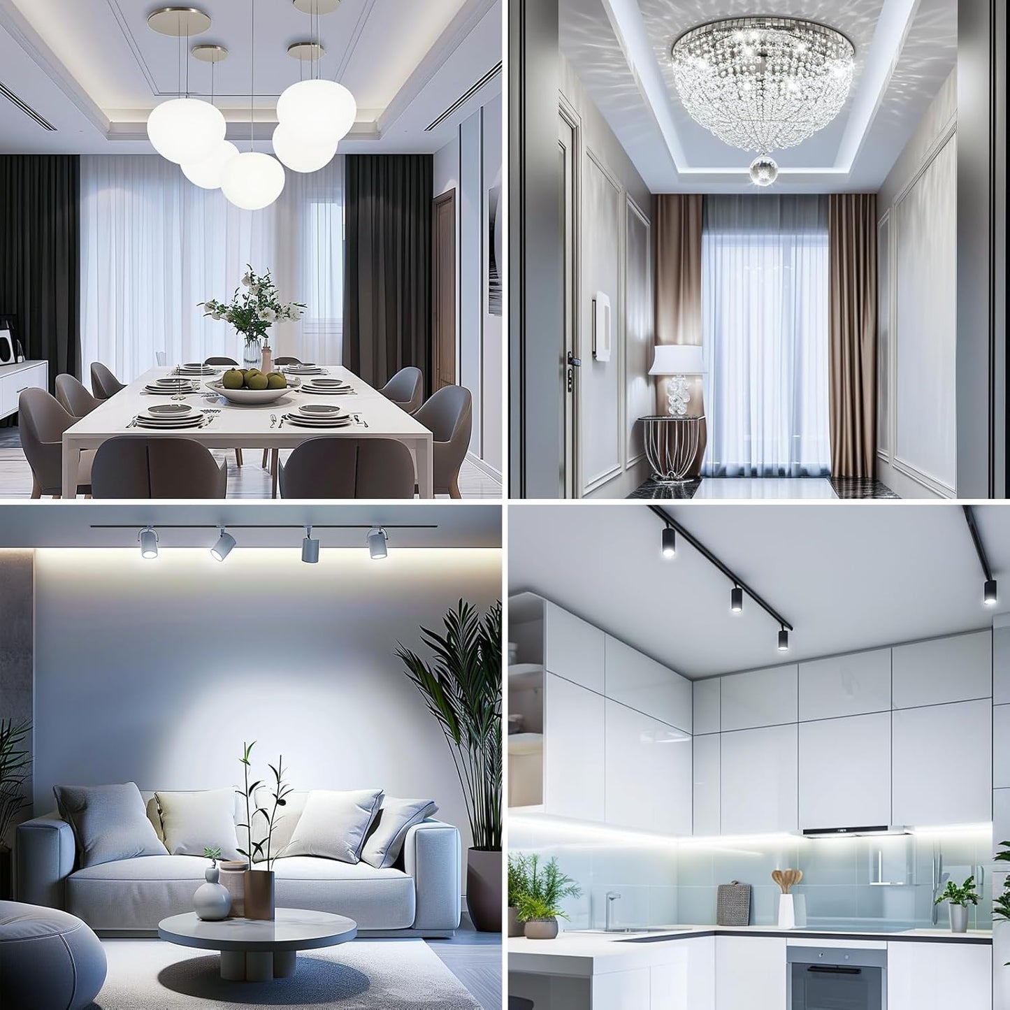 Lepro G9 LED Lampe, 3.8W 470 Lumen G9 Glühbirne, Kein Flackern und 6000k Kaltweiß G9 LED Leuchtmittel Birne Ersatz 40W G9 Halogenlampe, 300° Abstrahlwinkel, Nicht Dimmbar 5er Pack